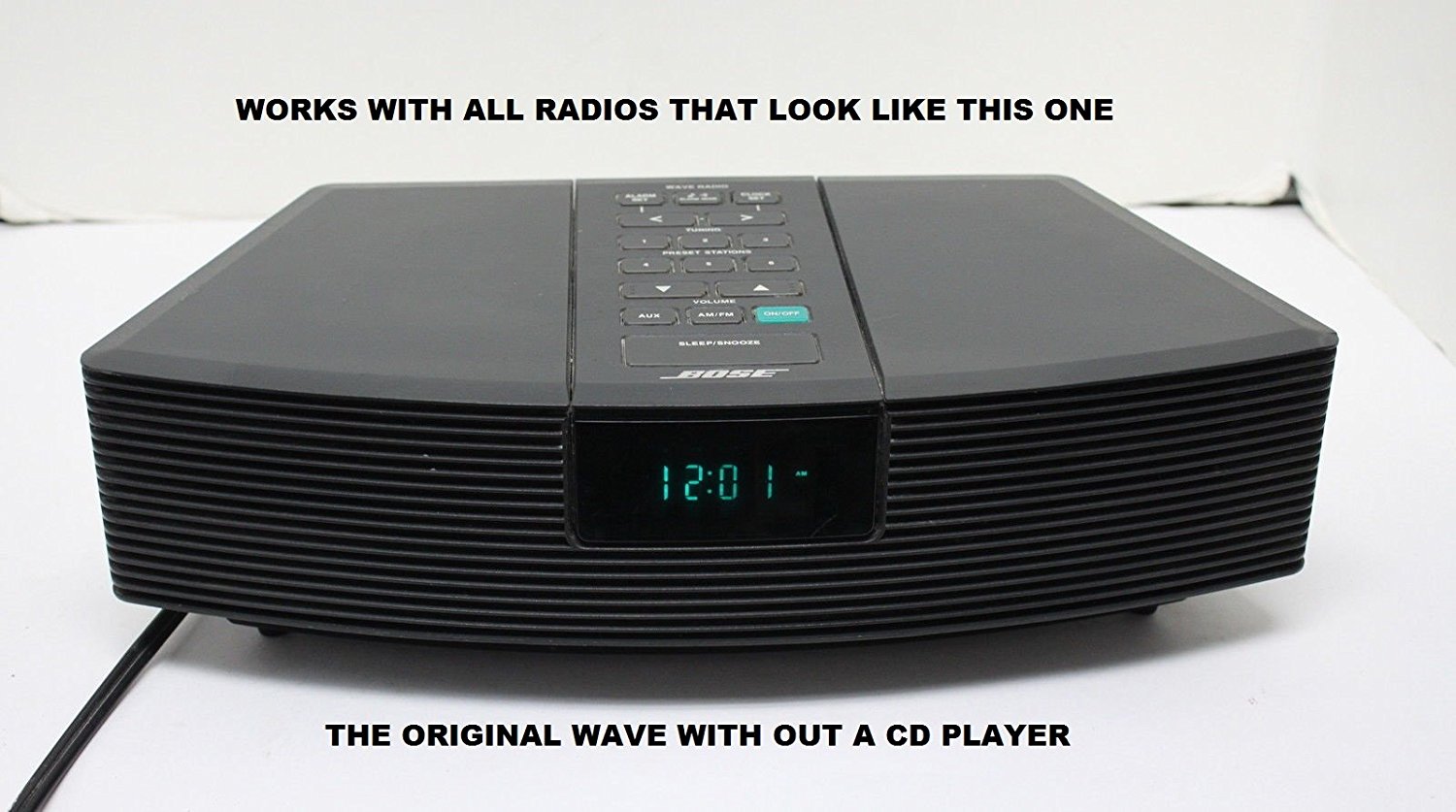 BRAND NEW Remote Control for Bose Wave Radio Awr11w Awr11w with Ipod