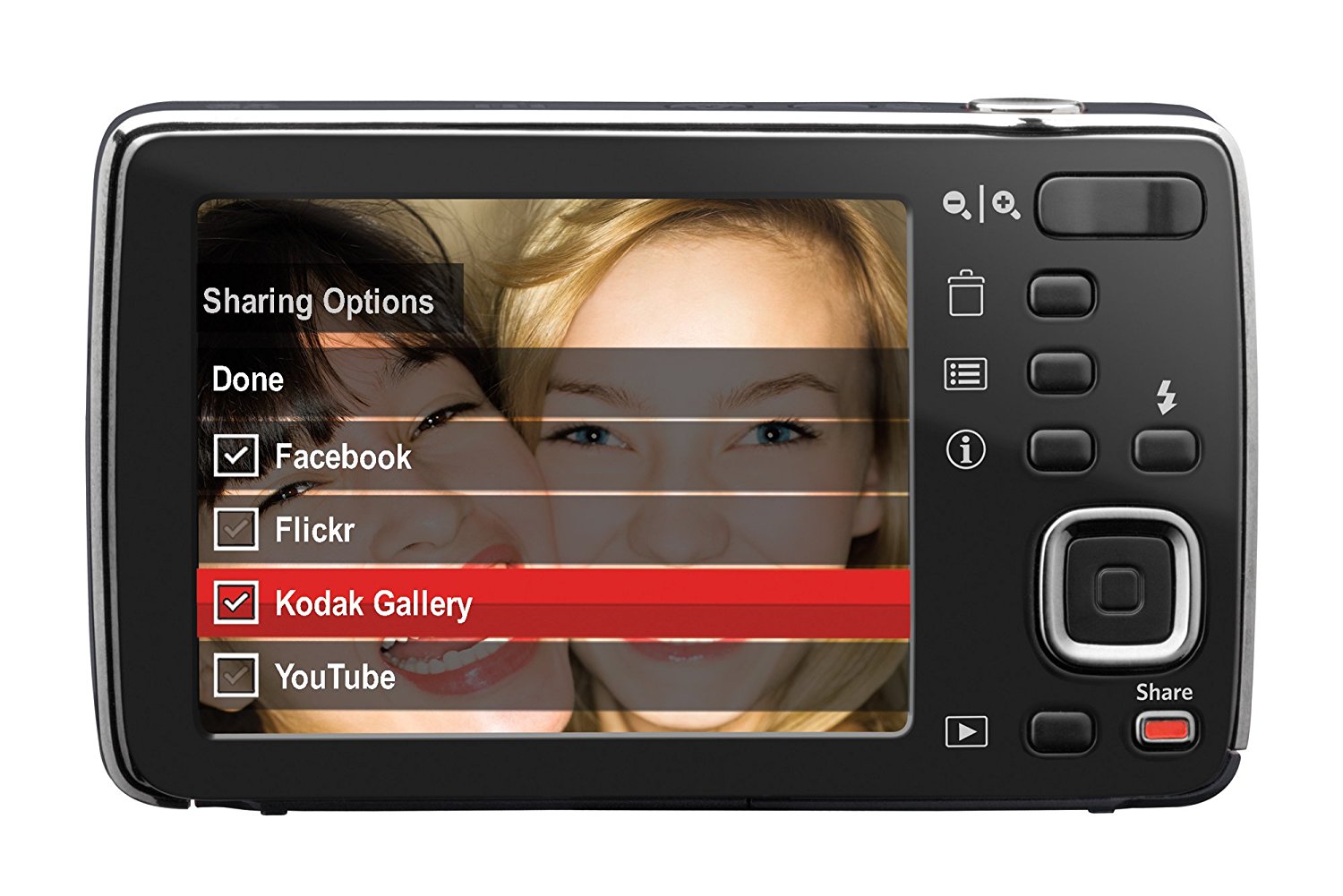 Kodak EasyShare Mini M200 10 MP Digital Camera with 3x Optical Zoom and