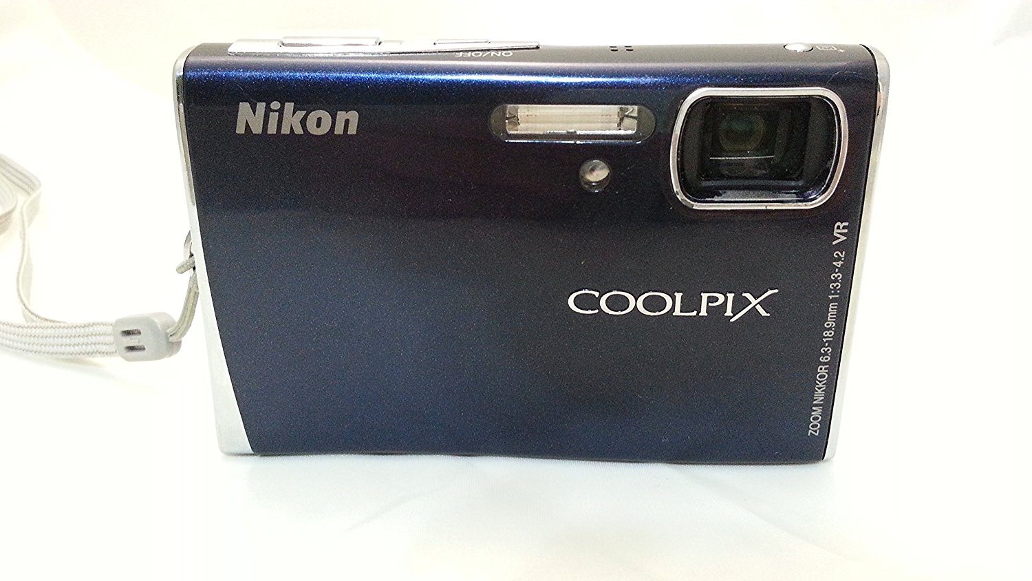 CL) NIKON COOLPIX S51 BLUE DIG CAM free image download