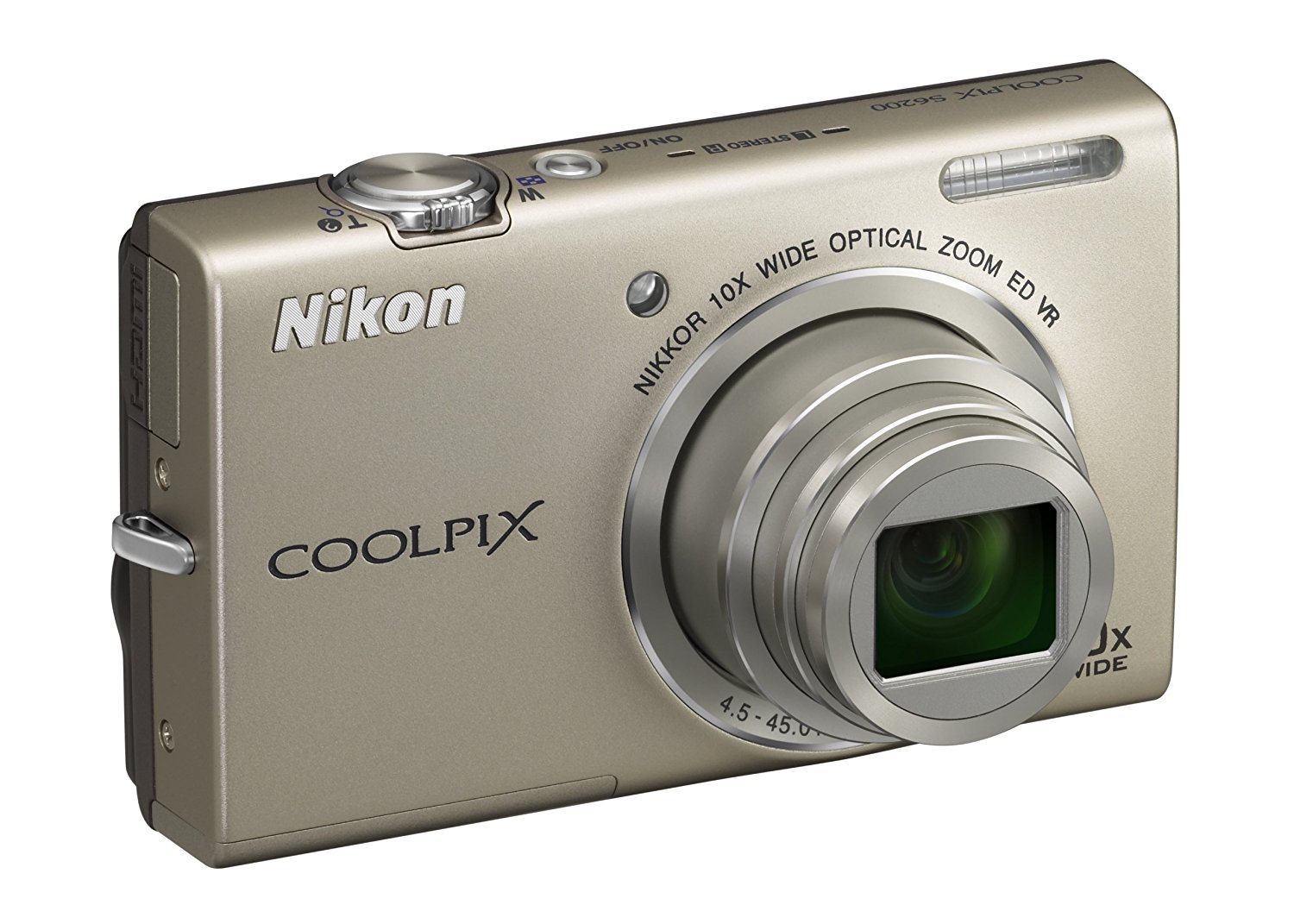 Nikon COOLPIX S6200 16 MP Digital Camera with 10x Optical Zoom NIKKOR
