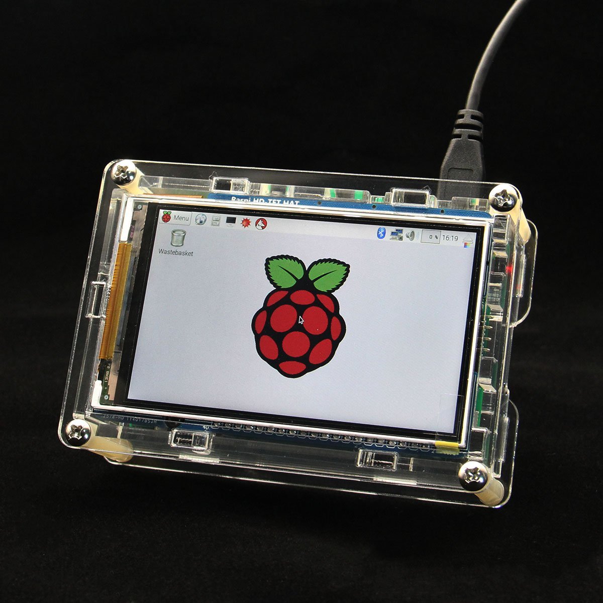 60 fps 800x480 high resolution iuniker 3 5 inch hd raspberry pi screen
