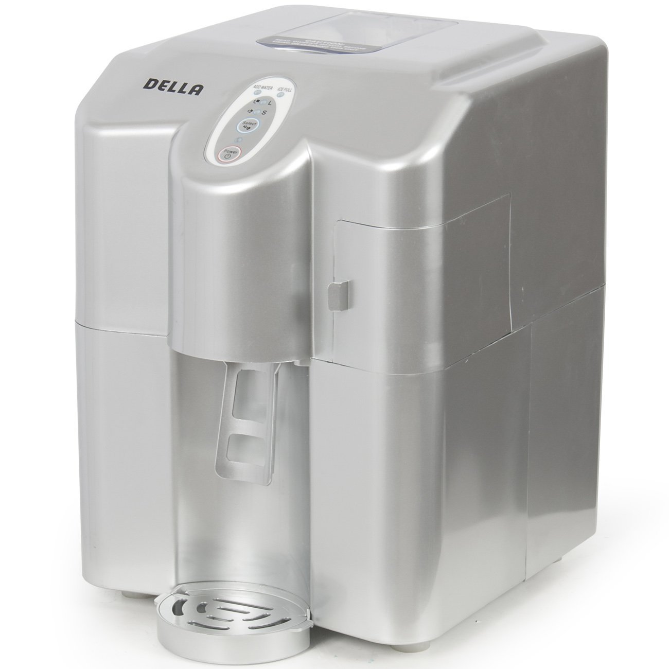 Della Compact Portable CounterTop Ice Maker Dispenser Freestanding Cube