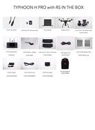 Yuneec Typhoon H PRO Hexacopter with Intel RealSense Collision Avoidance Drone with CGO3+ 4K Camera, ST16, 2 Batteries... N8