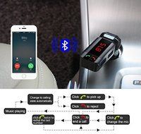 Bluetooth car charger, MFEEL High Performance Digital Wireless Bluetooth Fm Transmitter, in-car Bluetooth Receiver... N2