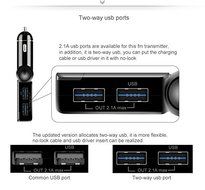 Bluetooth car charger, MFEEL High Performance Digital Wireless Bluetooth Fm Transmitter, in-car Bluetooth Receiver... N3