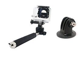 ProGear High Grade Aluminum 3.5 Foot Monopod With Tripod Adapter For GoPro Hero 4/3+/3/2/1