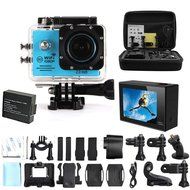 JZHY SJ7000 Action Cam HD Waterproof Wifi Sports Camera 1080p 2.0 Inch LCD 170&iexcl;&atilde; Wide Angle Lens Outdoor Camera... N5