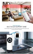VSSPEED Panoramic Fish Eye Lens IP Camera Wifi Wireless Night Veresion APP Remote Control 180 Degree Wi-Fi P2P... N3