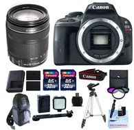 Canon EOS REBEL SL1 + Canon 18-135mm f/3.5-5.6 STM Standard Zoom Lens, + 2 32GB Transcend SD Memory Cards + LED...