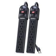 CyberPower CSB604 Surge Protector 6-Outlets 4-Ft Cord 900 Joules