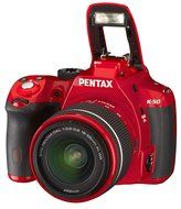 Pentax K 50 Kit rouge + DAL 18-55 WR + 50-200 WR N3