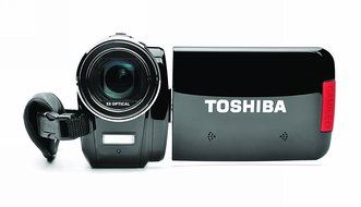 Toshiba Camileo H30 Full HD Camcorder - Silver/Black (Discontinued by Manufacturer) N9