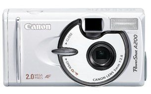 Canon PowerShot A200 2MP Digital Camera