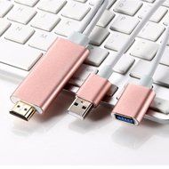 M.Way Aluminium Universal MHL Micro USB to HDMI Cable 6Ft 3 in 1 HD 1080P Type-C Miracast AirPlay Mirroring/ HDTV... N7