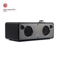 GGMM M3 Retro Wi-Fi/Bluetooth Stereo Wireless Leather Speaker | Featuring 40W Output, Multi-Room Play, Airplay... N17
