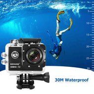 KEHAN C70 Full HD 1080P 60fps 2.0" Mini Wi-Fi Sports Action Camera 170 Degree Wide Lens with Time-Lapse/Loop Recording... N14