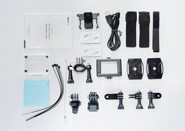 KEHAN C70 Full HD 1080P 60fps 2.0" Mini Wi-Fi Sports Action Camera 170 Degree Wide Lens with Time-Lapse/Loop Recording... N16