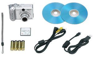 Canon PowerShot A80 4MP Digital Camera w/ 3x Optical Zoom N5