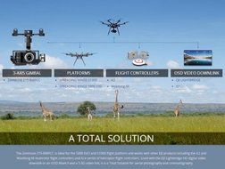 DJI Zenmuse Z15-BMPCC Professional 3 Axis Brushless Gimbal N4