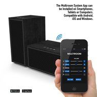 Multiroom Audio System - 3 Speaker Package - Includes 1 Master Speaker + 2 Satellite Speakers N15