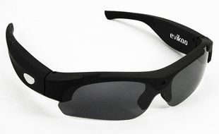 Evikoo EEC-01 HD 720P Eyewear Video Recorder Sunglasses Camera Recording DVR Glasses Camcorder 5 Mega pixels 1280X720... N3