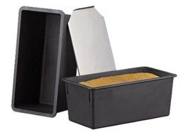 Matfer Bourgeat 345834 Exoglass Bread Mold with Stainless Steel Lid