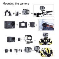 4K Ultra HD Wifi Sports Cam,2.0&quot; 1080P 16MP Screen 170 Super Wide Angle Lens with 2.4G Wireless RF Remote Control... N8