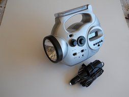 Global Light Ever Power am/fm Radio &amp;Clock Lantern