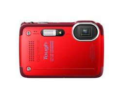 Olympus Stylus TG-630 iHS Digital Camera with 5x Optical Zoom and 3-Inch LCD (Red) (Old Model) N10