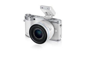 Samsung NX300 20.3MP CMOS Smart WiFi Mirrorless Digital Camera with 20-50mm Lens and 3.3" AMOLED Touch Screen... N12