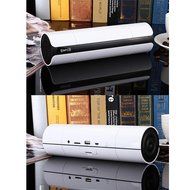 ITART Wireless Bluetooth Portable Hi-Fi Speakers with LED Touch Screen TF Card Support Speaker (Silver) N3