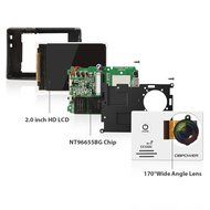 DBPOWER EX5000 14MP 1080P FHD Waterproof WIFI Action Camera Bundle with Accessories (17 Items) (White) N7