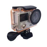 360VR 4K UItra 1080P60 FULL HD Dual Color Display Screen Waterproof WIFI Sport Action Camera Bundle with 2.4G... N4