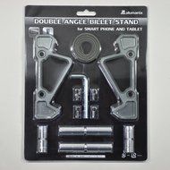 double angel billet stand for smart phone tablet dark silver gray N3