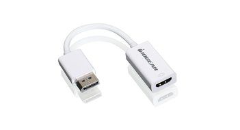 IOGEAR DisplayPort to DVI Adapter Cable, White (GDPDVIW6) N17