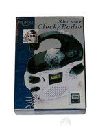 Water-Resistant AM/FM Portable Shower Clock Bath Bathroom Radio N2