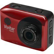 Vivitar DVR786HD 1080p HD Waterproof Action Video Camera Camcorder (Red) with Remote, Helmet &amp; Bike Mounts N2