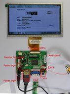 AIHOME 7 Inches Raspberry Pi LCD Display Screen TFT Monitor AT070TN92 with HDMI VGA Input... N2