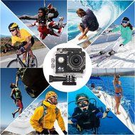 ZD App Wifi Sport Camera For Diving,Skiing,Cycling Camcorders HD1080P 60fps,Mountable Helmet/Bike Camera,With... N13