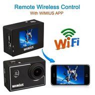 Sports Camera,WiMiUS&reg; 16MP HD 1080P WIFI Action Camera Waterproof Sports Diving Camera with 170 Degree Ultra-wide... N7