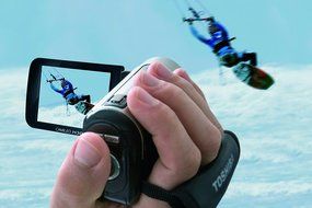 Toshiba Camileo H30 Full HD Camcorder - Silver/Black (Discontinued by Manufacturer) N13