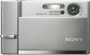 Sony Cybershot DSC-T50 7.2MP Digital Camera with 3x Optical Zoom (Silver) N5