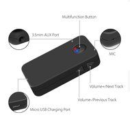 Jupi-storm Multipoint Connection 4.1 Bluetooth Audio Music Receiver A2DP Wireless Adapter with 3.5mm AUX Port... N9
