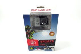 AMPERSAND SHOPS Waterproof Sport Camera 1080P HD Built In WiFi Silver N2