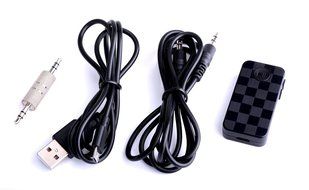 Jupi-storm Multipoint Connection 4.1 Bluetooth Audio Music Receiver A2DP Wireless Adapter with 3.5mm AUX Port... N12