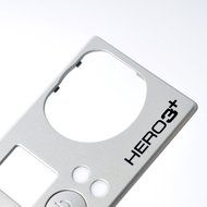 Faceplate Front Cover Face Plate with Mode Button &amp; Cushion - Frame Housing Repair Part Fix for GoPro Hero 3+... N3
