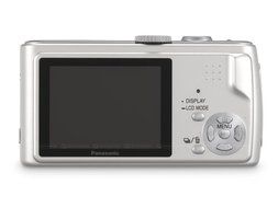 Panasonic Lumix DMC-TZ1S 5MP Compact Digital Camera with 10x Optical Image Stabilized Zoom (Silver) N2