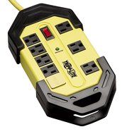 Tripp Lite 6 Outlet Industrial Safety Surge Protector Power Strip, 15ft Wrappable Cord, Metal, &amp; $75K INSURANCE... N3