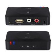 ESYNIC NFC Bluetooth Audio Receiver Bluetooth 3.0 Music Receiver Wireless Speaker Adapter with RCA 3.5mm Output...