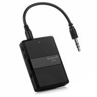Bluetooth 4.1 Transmitter Receiver, Lantoo 2-in-1 3.5mm Wireless Audio Adapter (aptX, Dual Stream, Volumn Down...